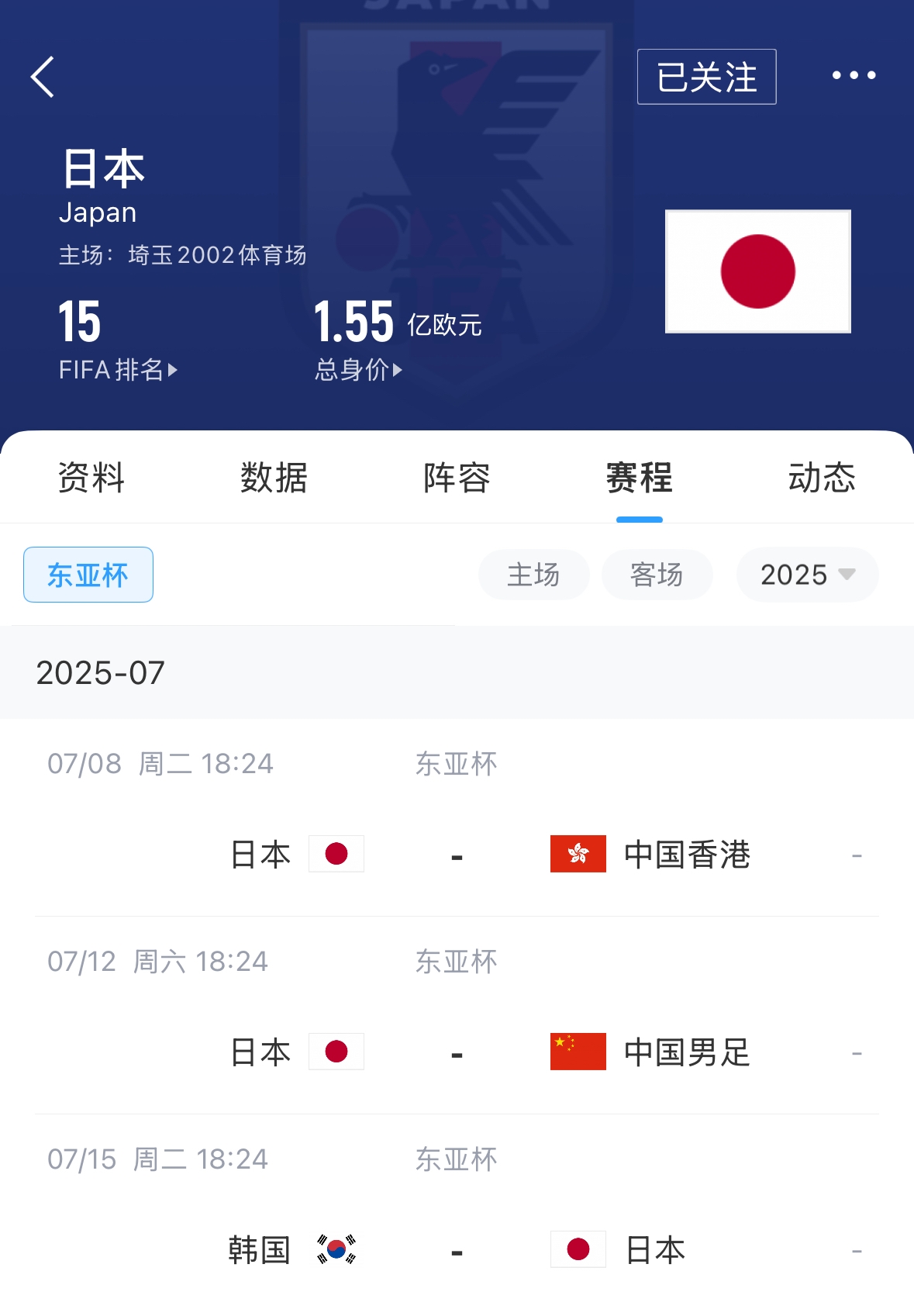 多少球隊？日本東亞杯列表：沒有前往歐洲的球員！長門Yuto領(lǐng)先 首次被選中12人